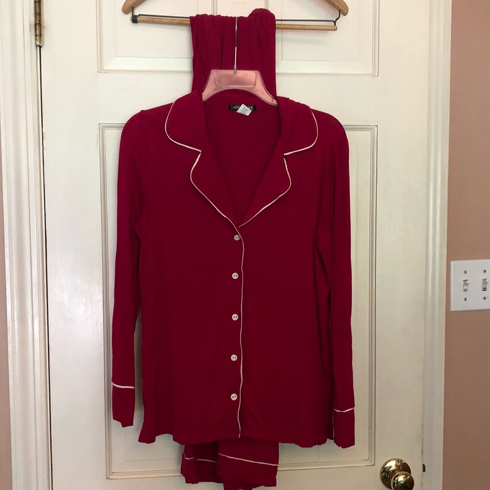 Soft button up pajamas